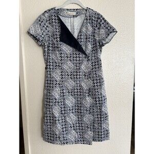 Bondelid short sleeve Cotton Wrap dress size 38